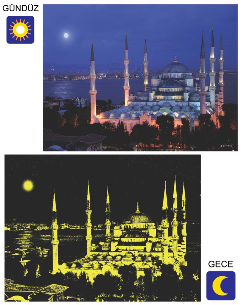 1905 Anatolian Puzzle Sultanahmet 1000 Parça Neon Puzzle