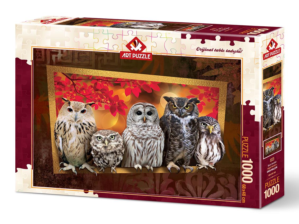 Art Puzzle 4375 Gece Avcıları 1000 Parça Puzzle