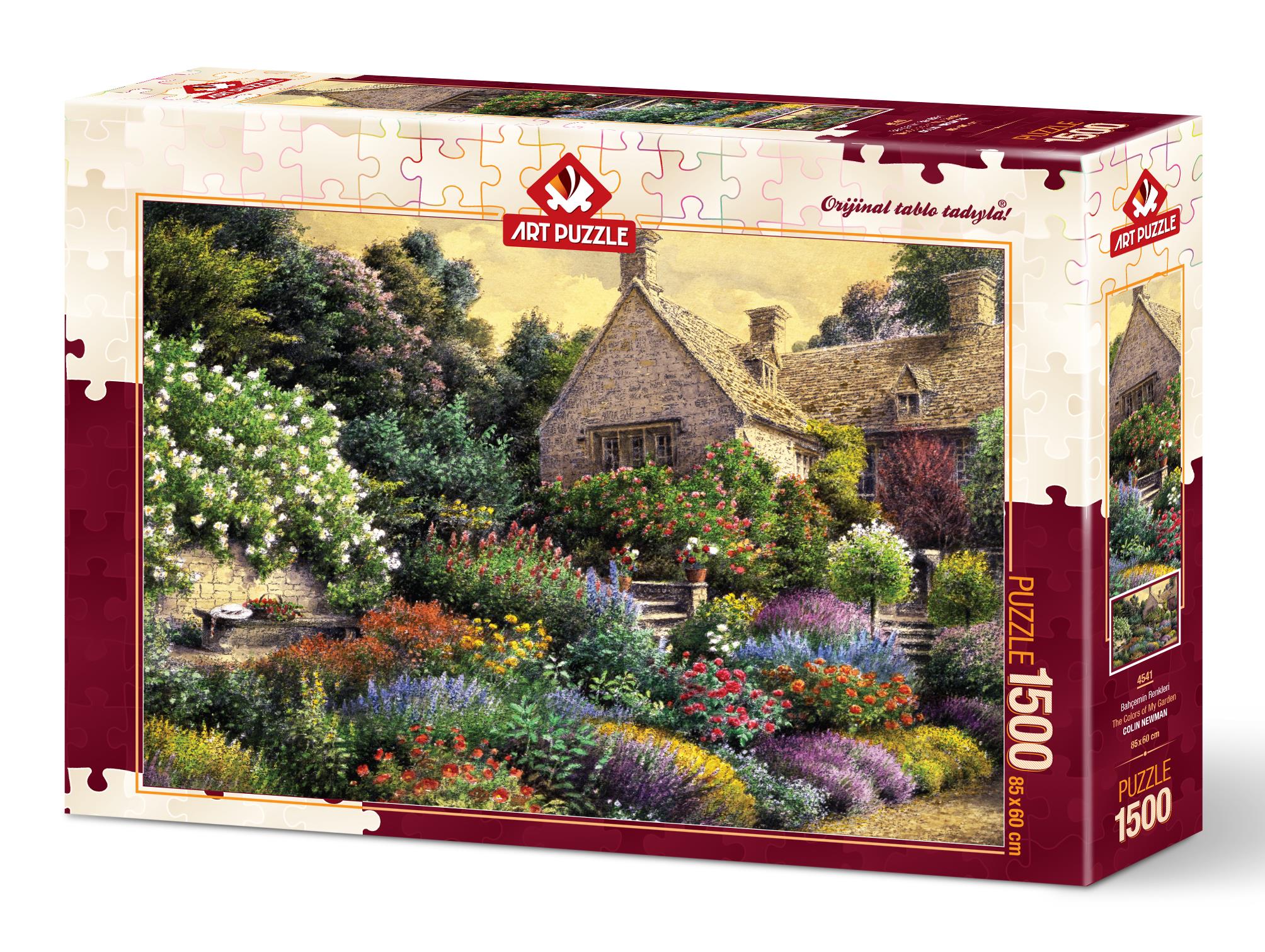 Art Puzzle 4541 Bahçemin Renkleri 1500 Parça Puzzle