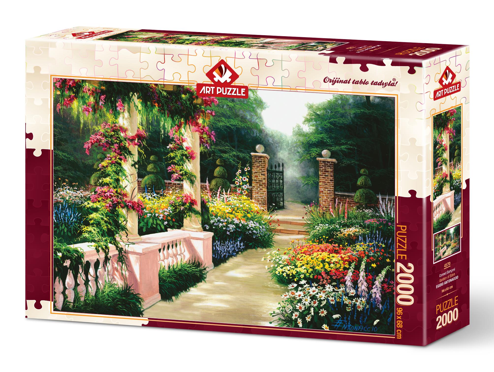 Art Puzzle 4570 Cennet Bahçesi 2000 Parça Puzzle