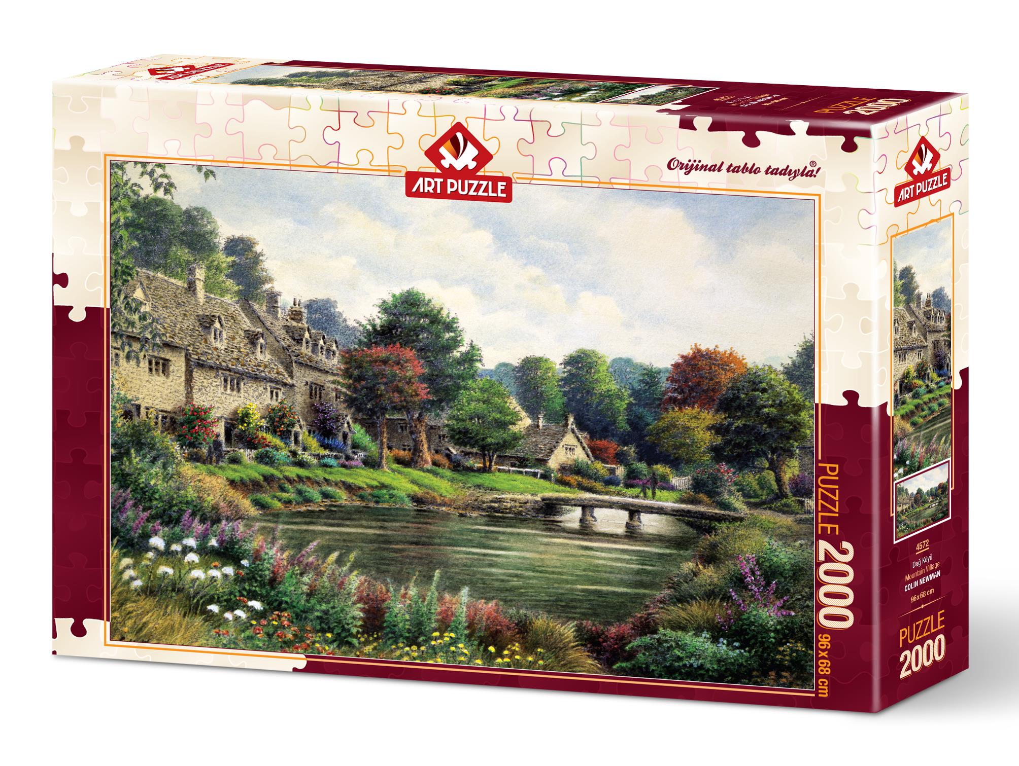 Art Puzzle 4572 Dağ Köyü 2000 Parça Puzzle