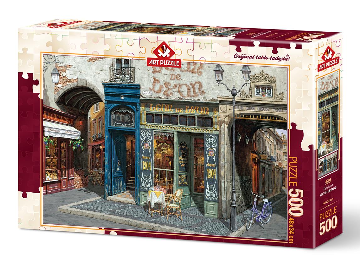 Art Puzzle 4203 Cafe Leon 500 Parça Puzzle