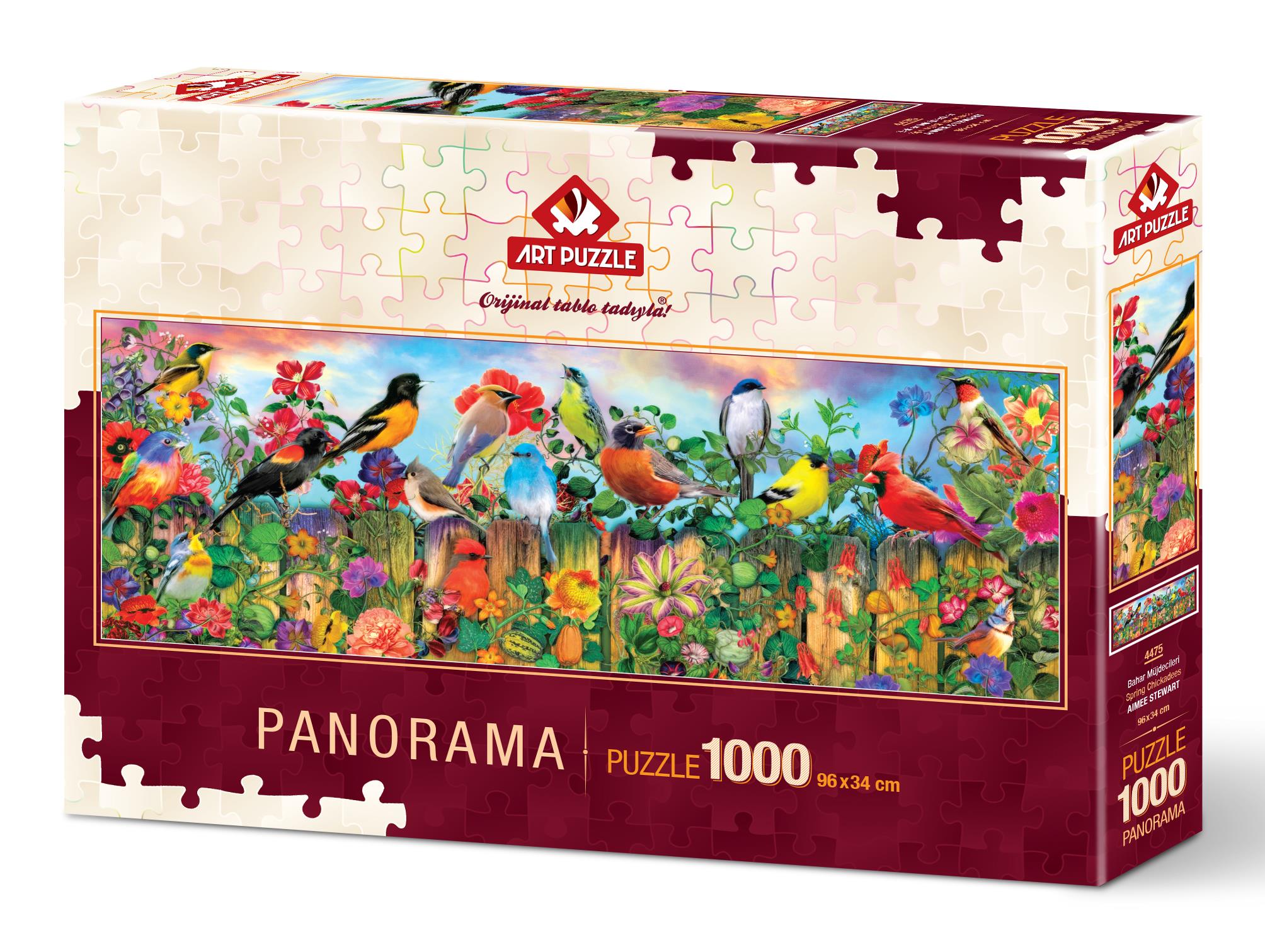 Art Puzzle 4475 Bahar Müjdecileri 1000 Parça Panorama Puzzle