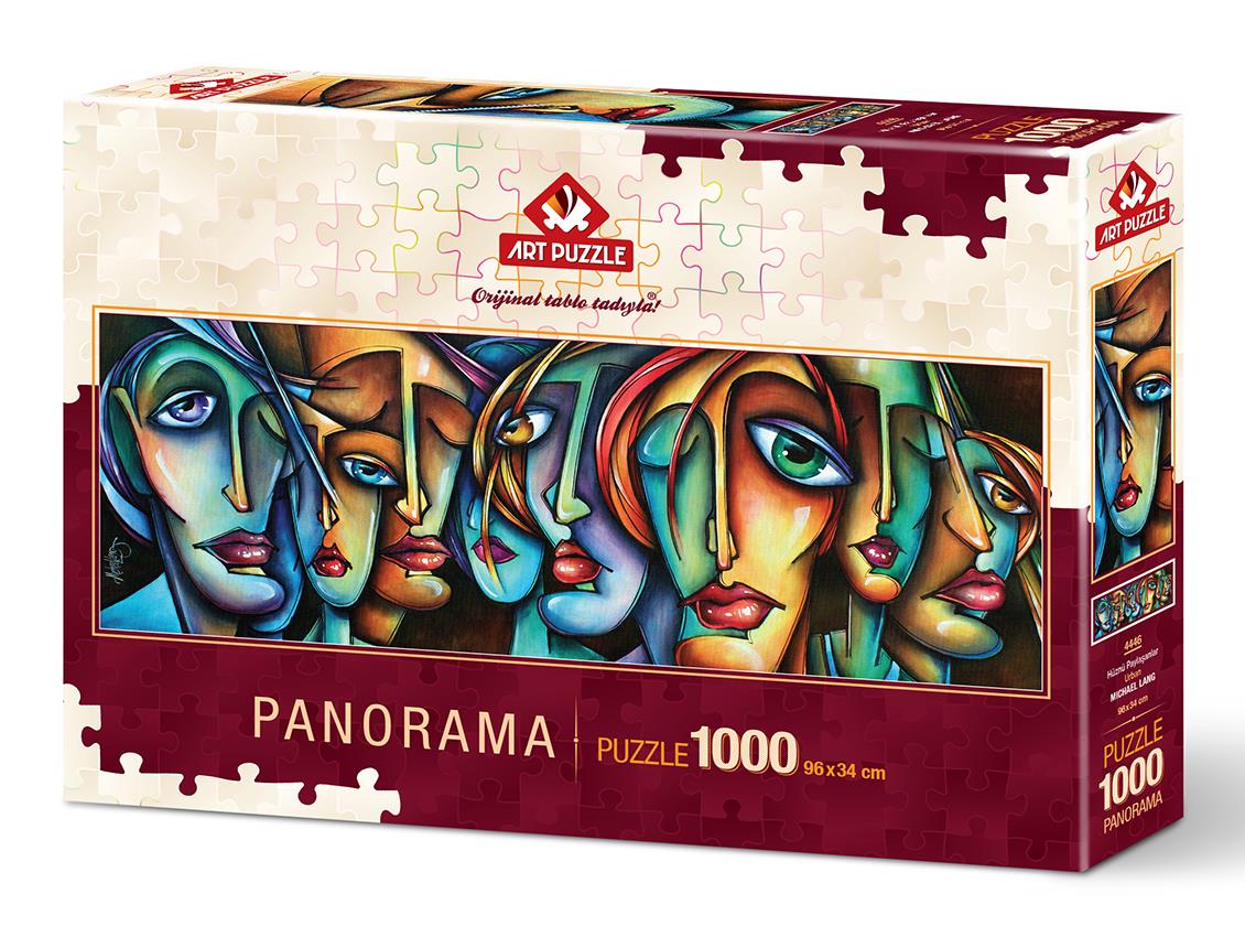 Art Puzzle 4446 Hüznü Paylaşanlar 1000 Parça Panorama Puzzle