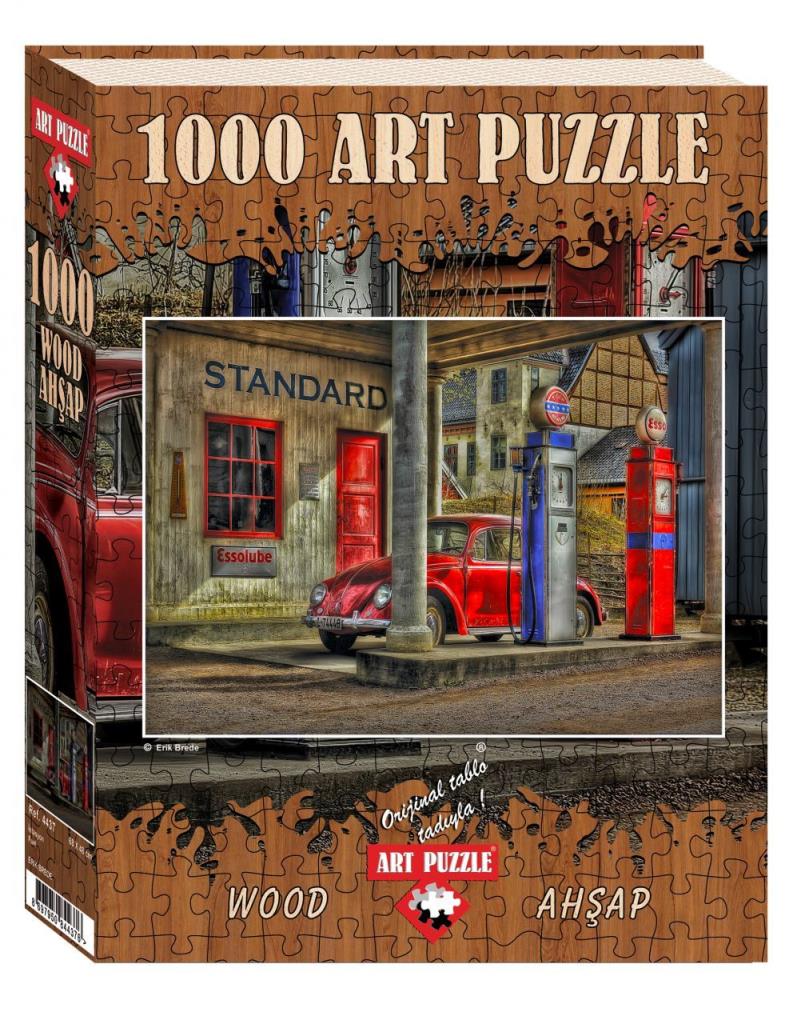 Art Puzzle 4437 İstasyon 1000 Parça Ahşap Puzzle