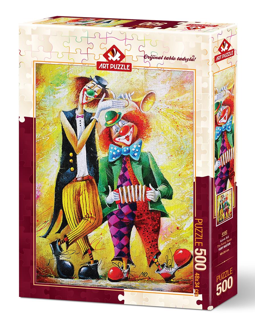 Art Puzzle 4182 Komik İkili 500 Parça Puzzle