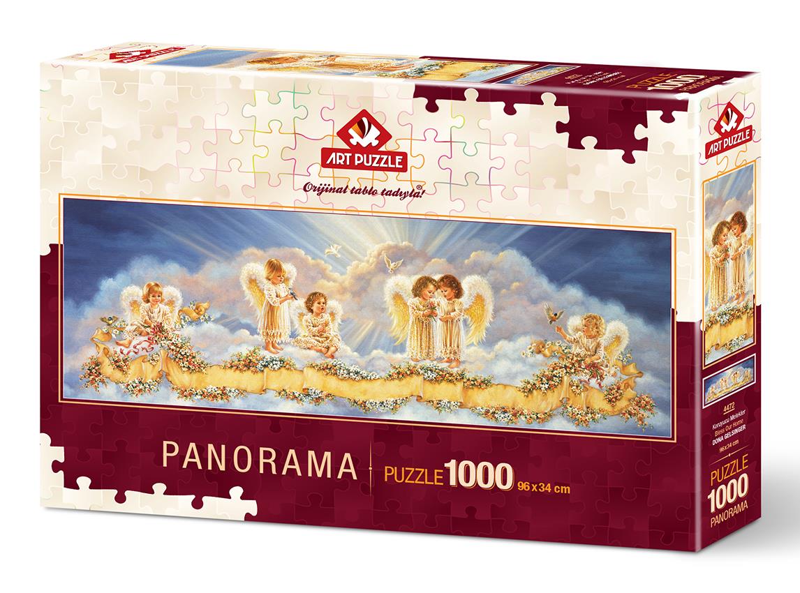 Art Puzzle 4472 Koruyucu Melekler 1000 Parça Panorama Puzzle