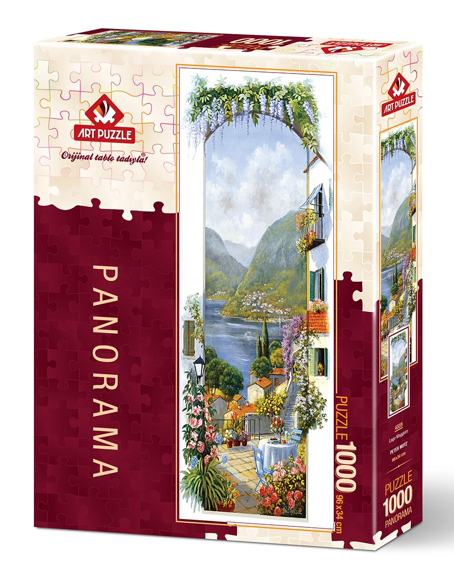 Art Puzzle 4335 Lago Maggiore 1000 Parça Panorama Puzzle