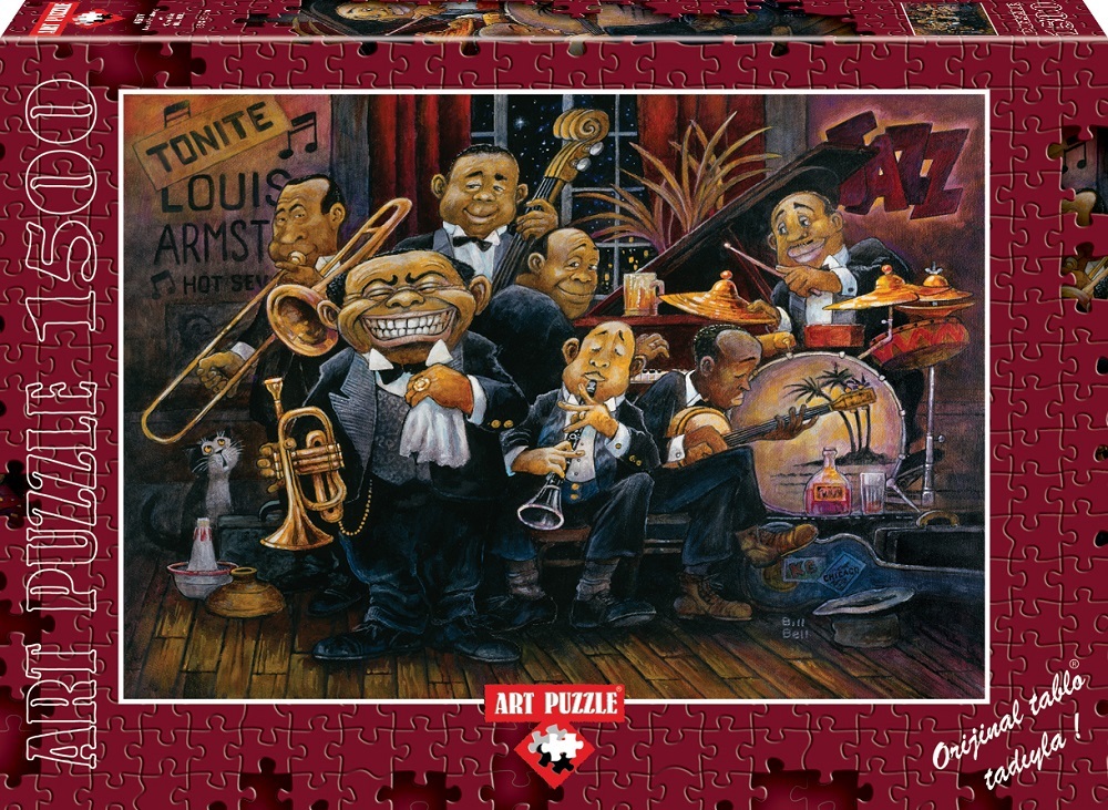 Art Puzzle 4607 Louis Armstrong Ve Orkestrası 1500 Parça Puzzle