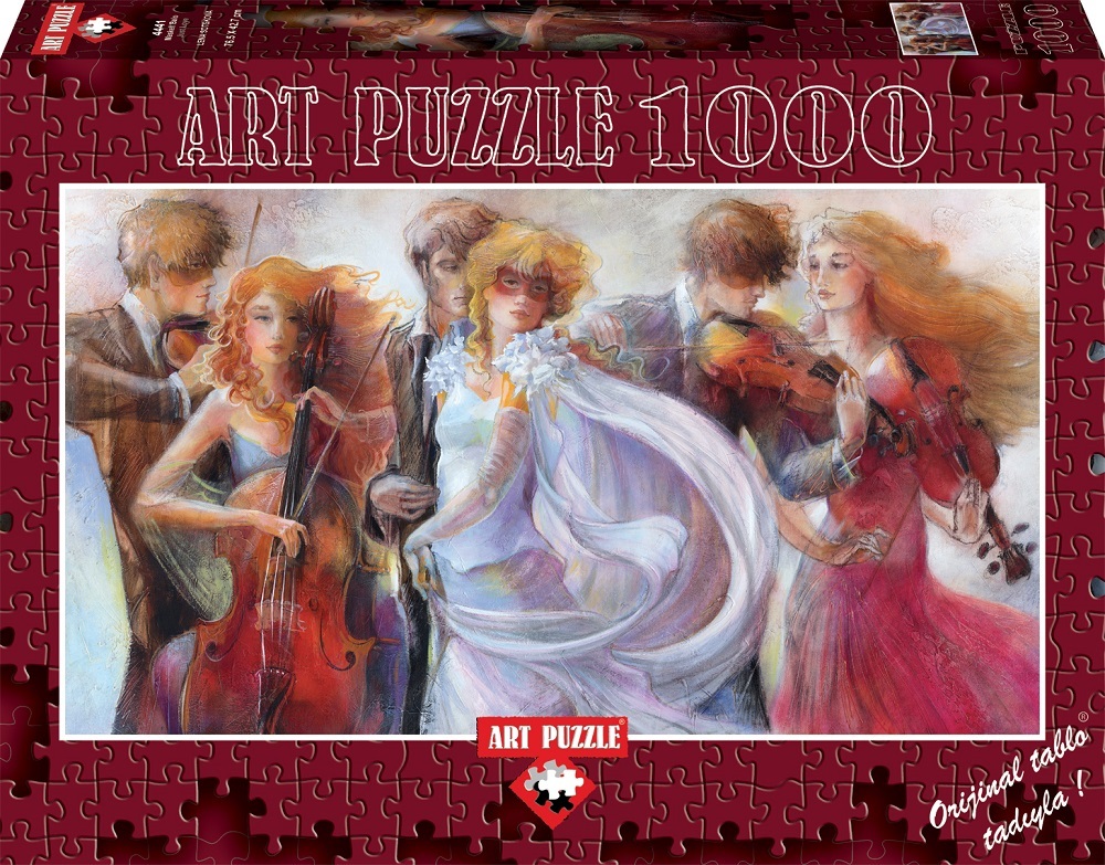 Art Puzzle 4441 Maskeli Balo 1000 Parça Panorama Puzzle