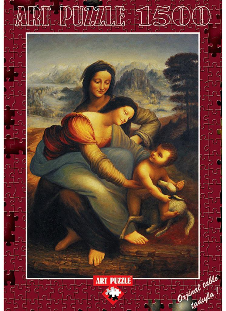 Art Puzzle 4610 Meryem, İsa Ve Azize 1500 Parça Puzzle