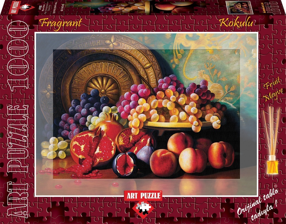 Art Puzzle 4192 Meyve Şöleni 1000 Parça Meyve Kokulu Puzzle