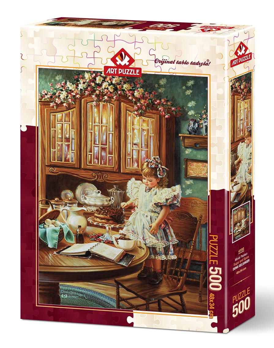 Art Puzzle 4193 Minik Pastacı 500 Parça Puzzle