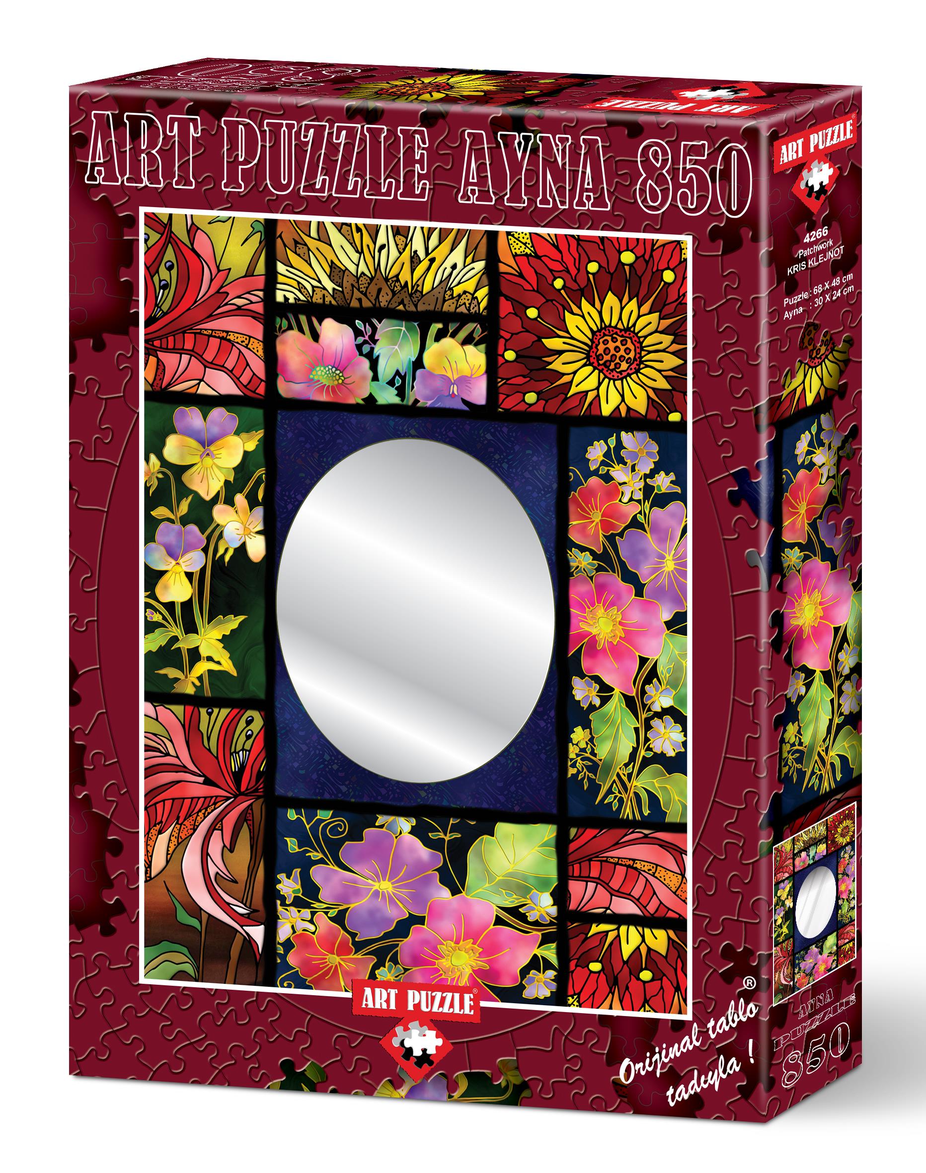 Art Puzzle 4266 Patchwork 850 Parça Aynalı Puzzle