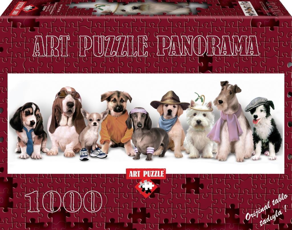 Art Puzzle 4422 Rol Çalanlar 1000 Parça Panorama Puzzle