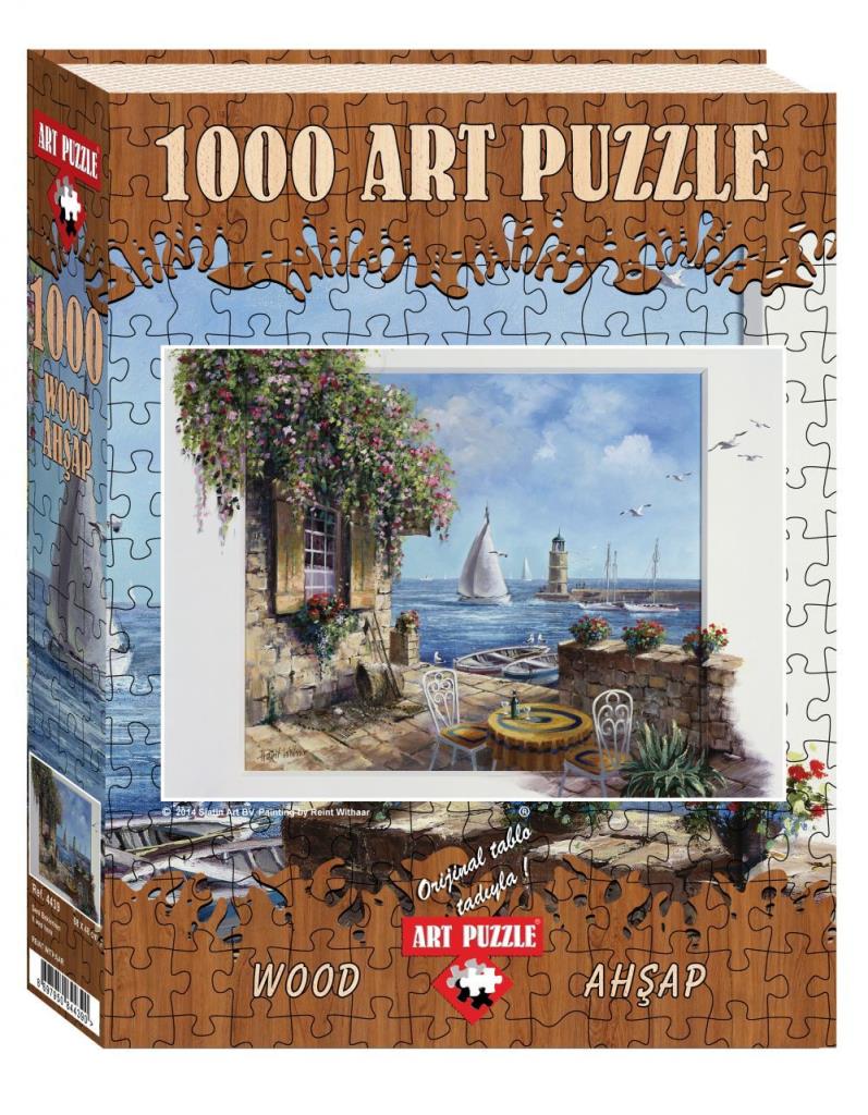 Art Puzzle 4439 Seni Beklerken 1000 Parça Ahşap Puzzle