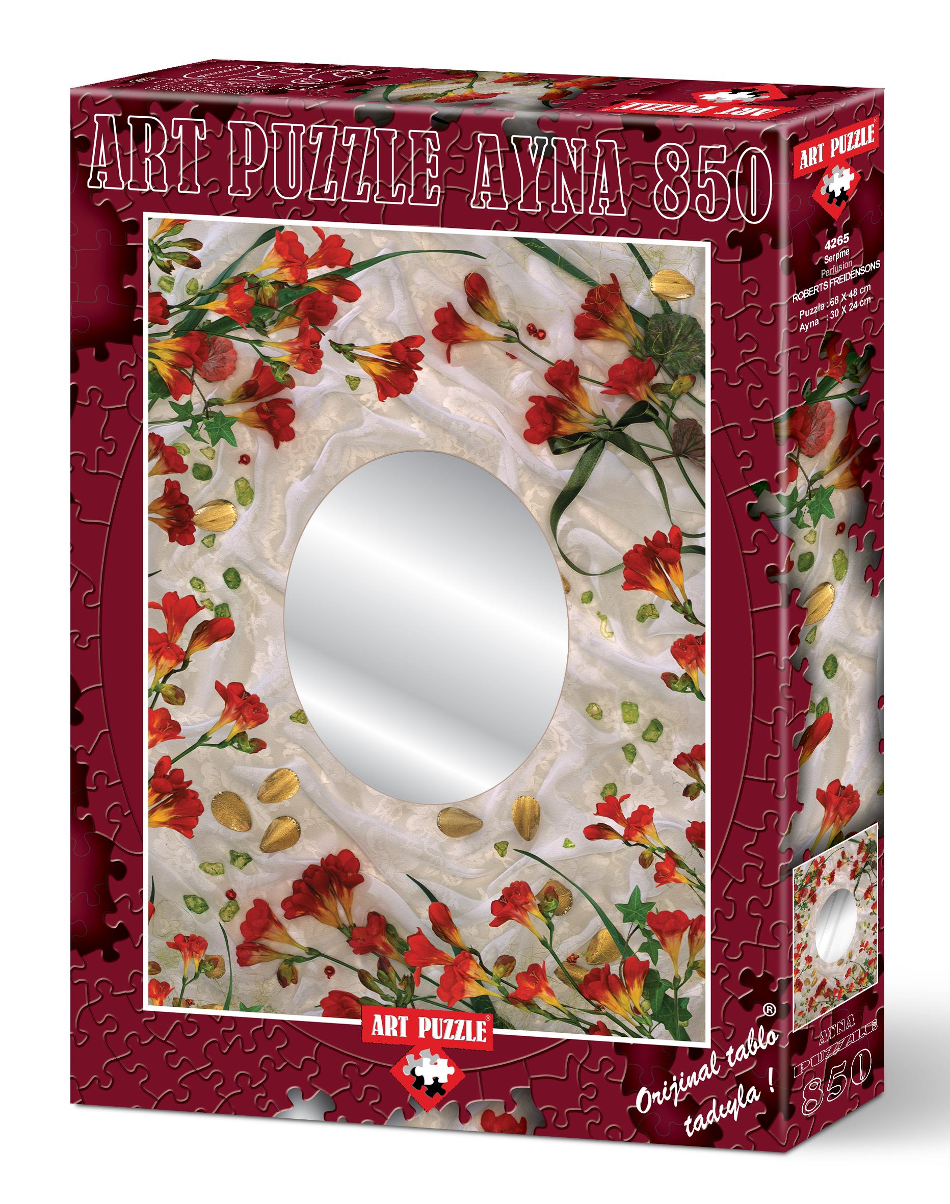 Art Puzzle 4265 Serpme 850 Parça Aynalı Puzzle