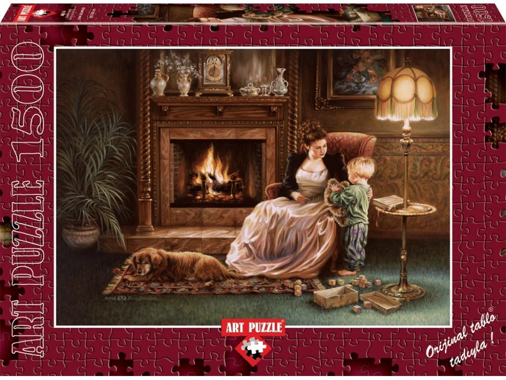 Art Puzzle 4614 Şömine Keyfi 1500 Parça Puzzle