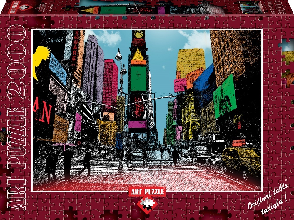 Art Puzzle 4714 Times Meydanı 2000 Parça Puzzle