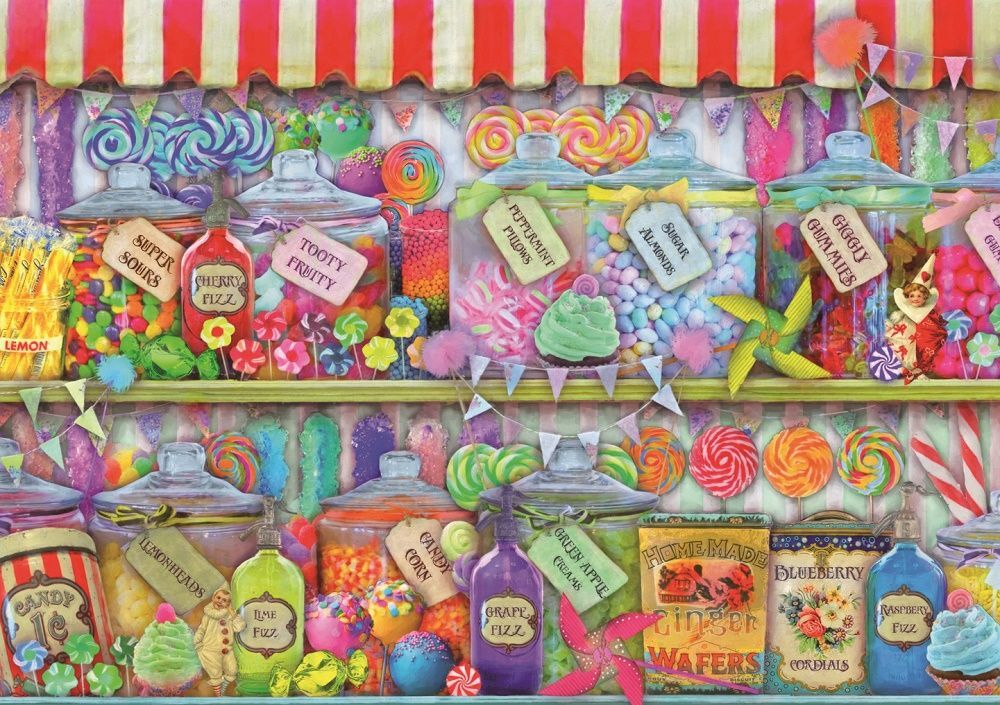 16291 Educa Puzzle Candy Shop 1000 Parça Puzzle