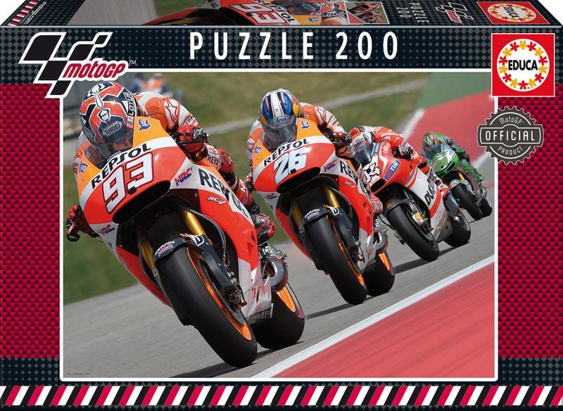 16348 Educa Puzzle Moto GP 200 Parça Karton Puzzle