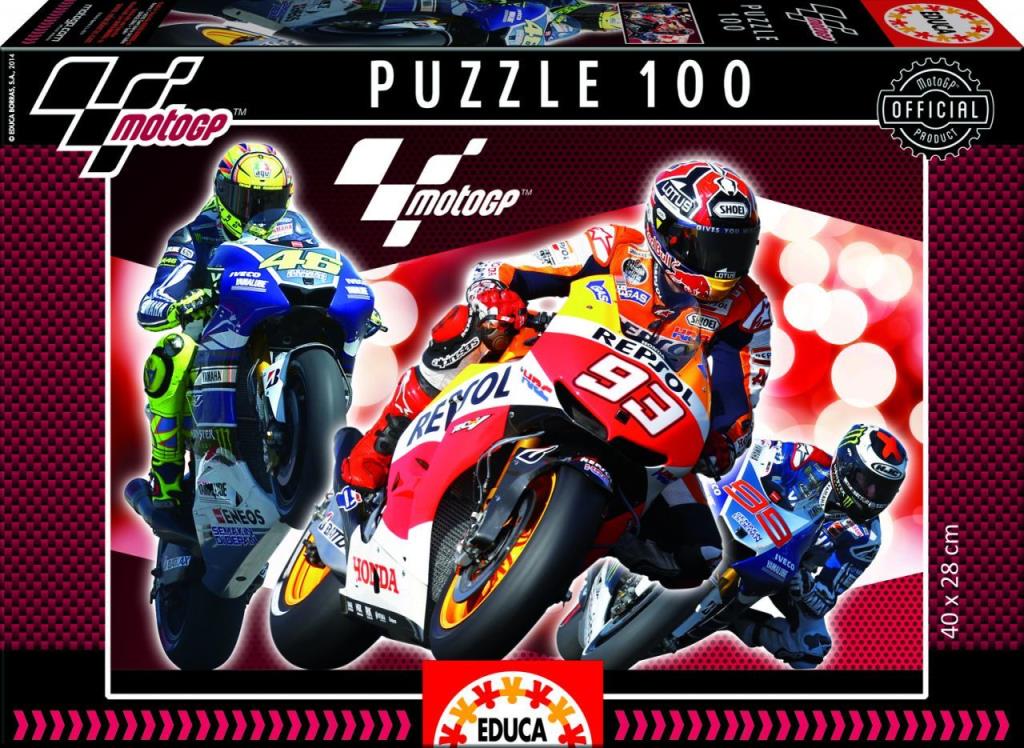 15903 Educa Puzzle Moto GP 100 Parça Karton Puzzle