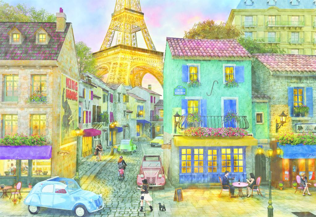 17122 Educa Puzzle Paris Streets 1500 Parça Puzzle