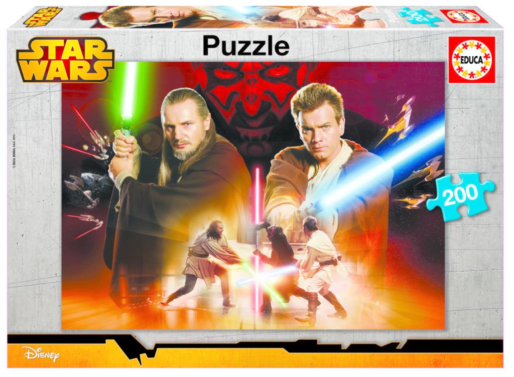 16165 Educa Puzzle Star Wars Episode I: Phantom Menace 200 Parça Karton Puzzle
