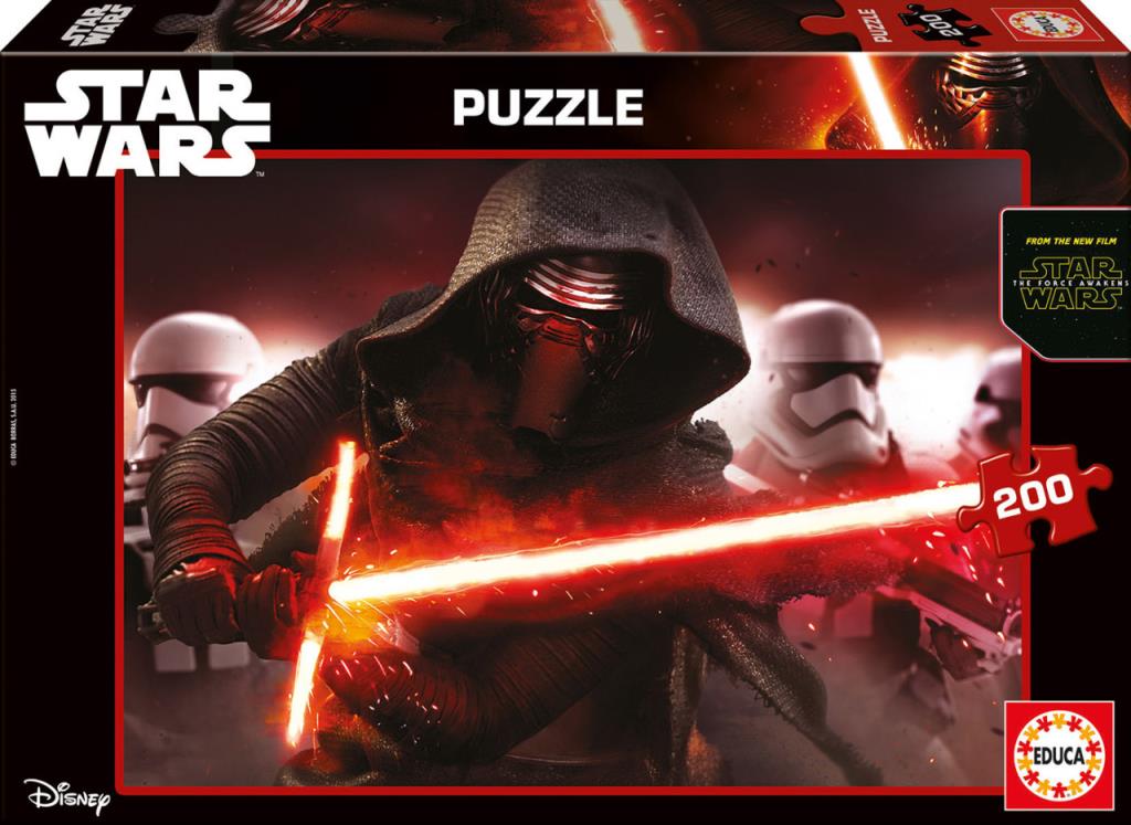 16522 Educa Puzzle Star Wars Episode VII: Force Awakens 200 Parça Karton Puzzle