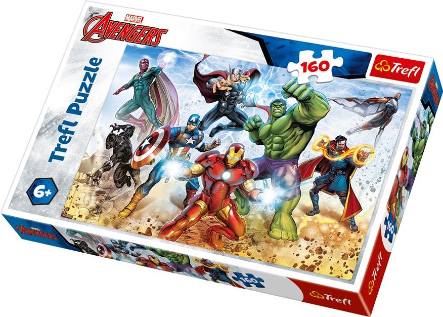 Trefl Çocuk Puzzle 15368 Ready to Save the World / Disney Marvel 160 Parça Puzzle