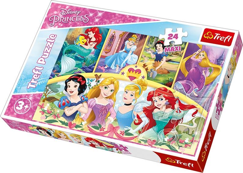 Trefl Çocuk Puzzle 14294 The Magic of Memories / Disney Princ 24 Parça Maxi Puzzle