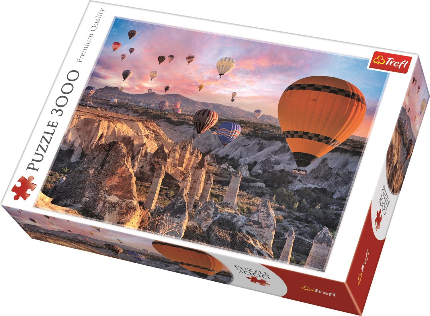 Trefl Puzzle 33059 Balloons Over Cappadocia 3000 Parça Puzzle