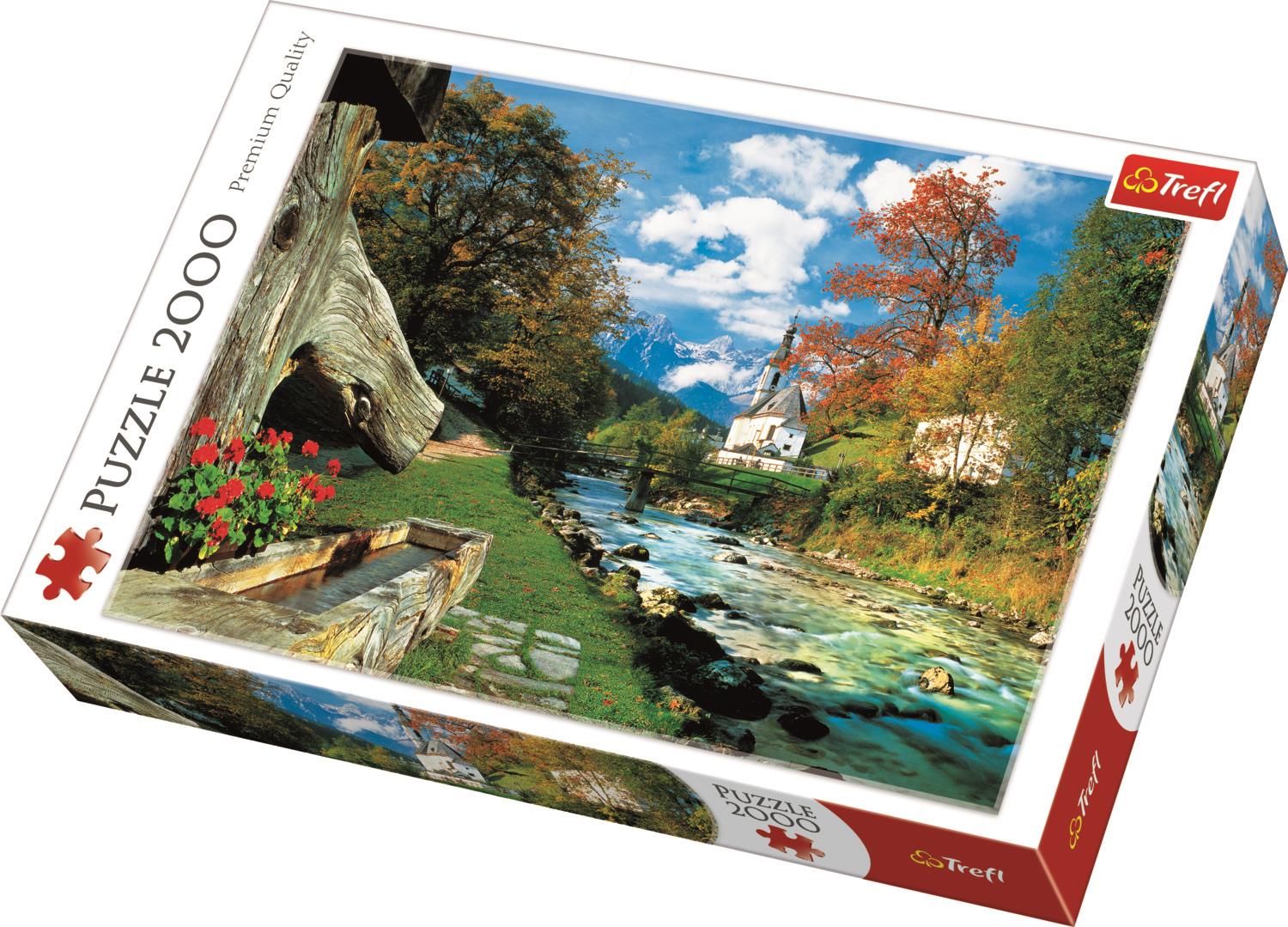 Trefl Puzzle 27061 Bavarian Alps, Germany 2000 Parça Puzzle