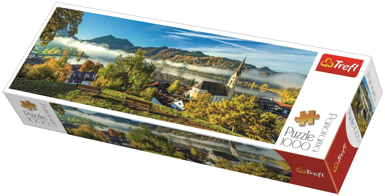 Trefl Puzzle 29035 By The Schliersee Lake 1000 Parça Panaroma Puzzle