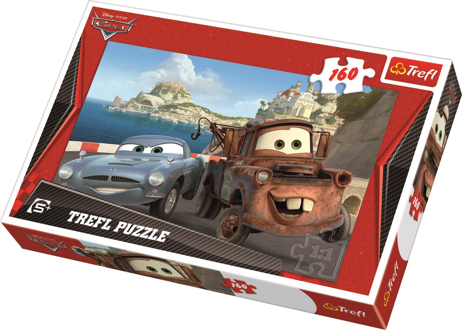 Trefl Çocuk Puzzle 15196 Cars 2 Matters And Fin, Disney 160 Parça Puzzle