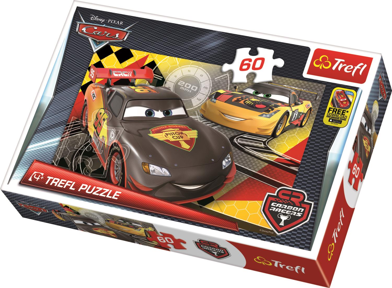 Trefl Çocuk Puzzle 17284 Cars 2 To The Finish, Disney 60 Parça Puzzle