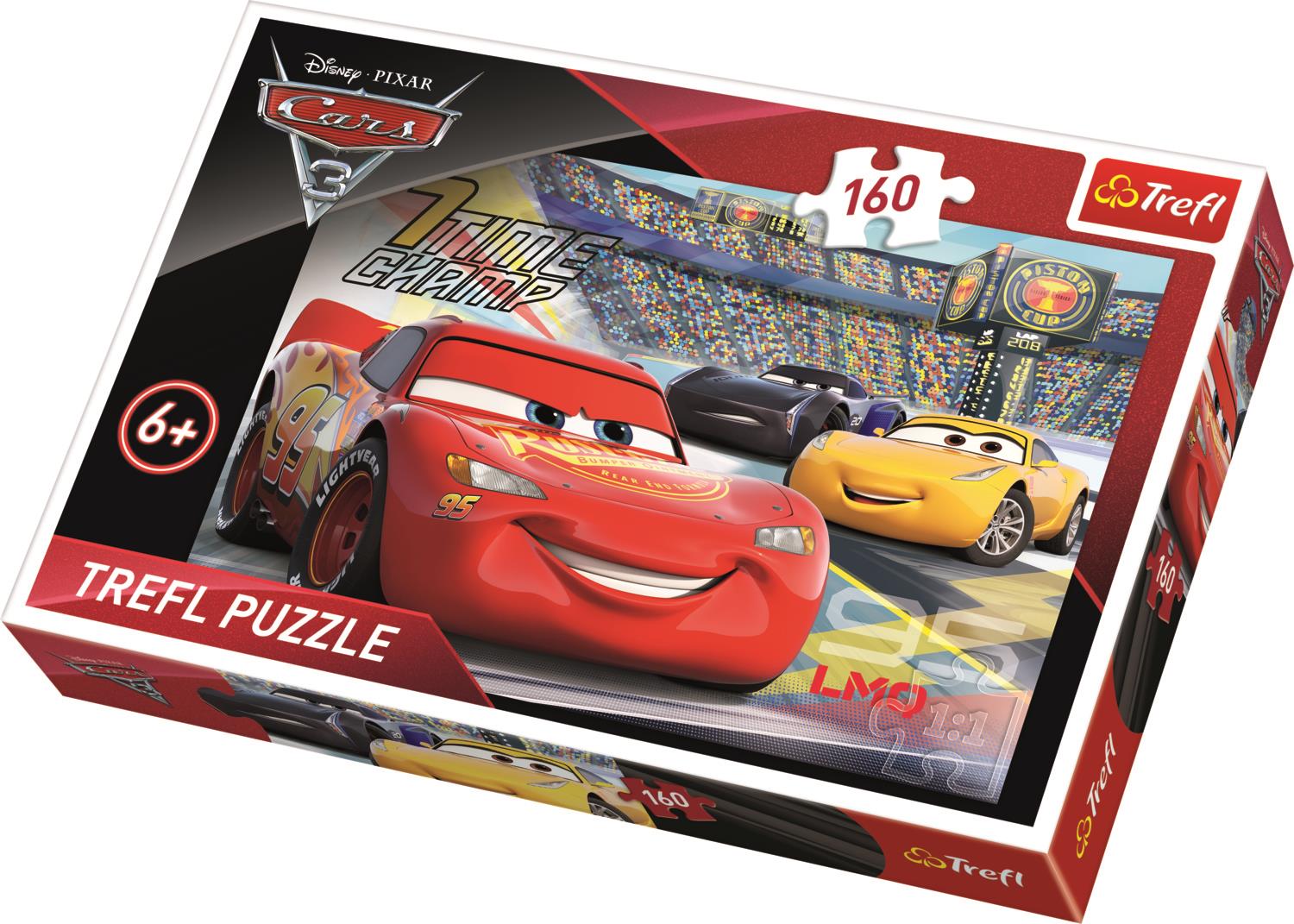 Trefl Çocuk Puzzle 15339 Cars 3 Aceelerate, Disney 160 Parça Puzzle