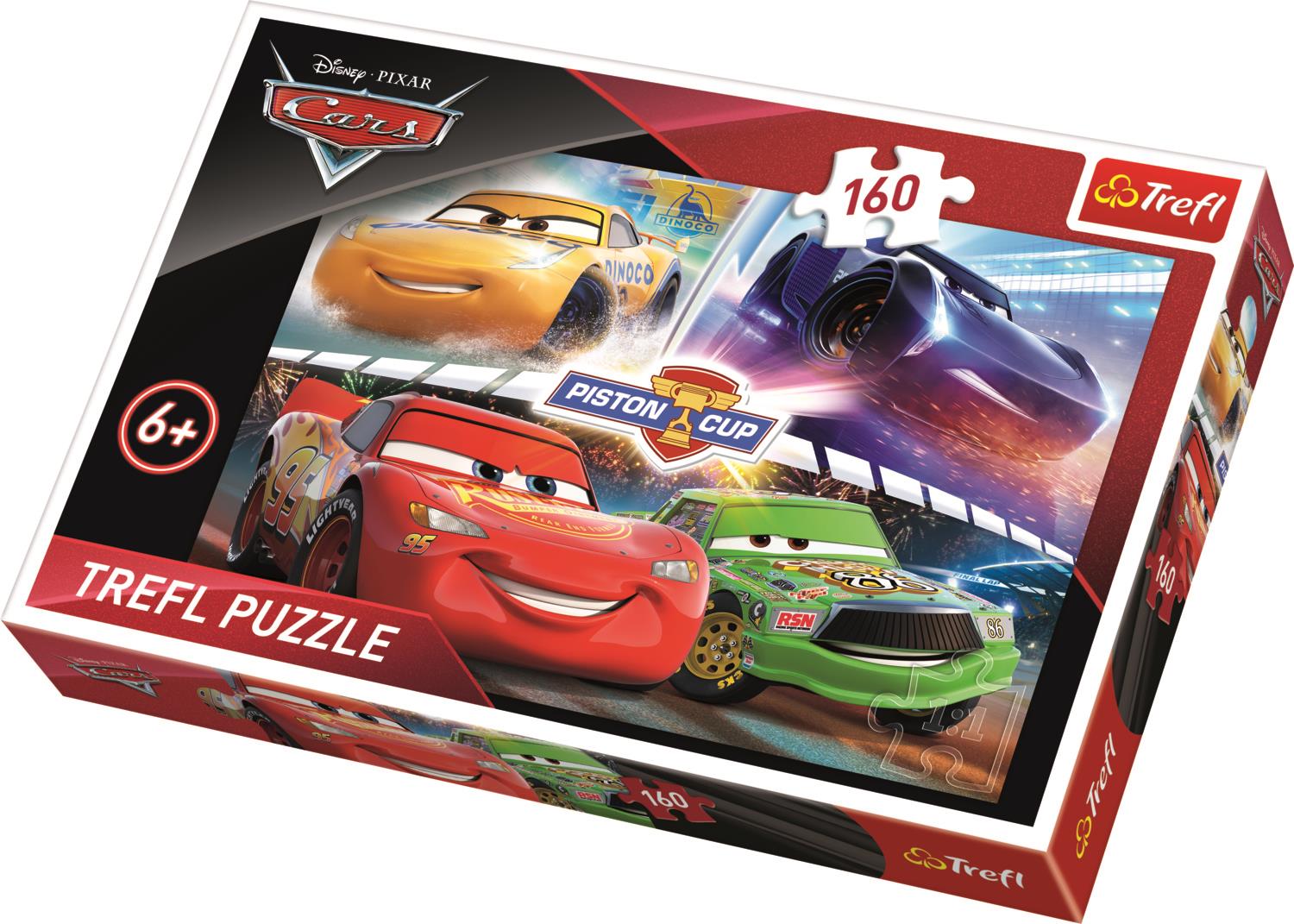 Trefl Çocuk Puzzle 15356 Cars 3 Winning The Race, Disney 160 Parça Puzzle