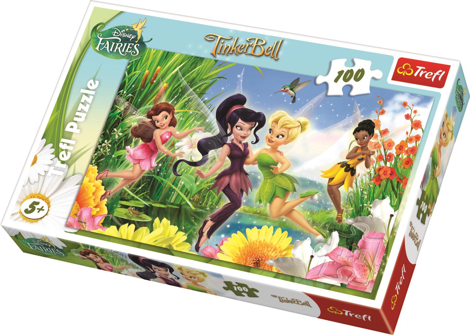 Trefl Çocuk Puzzle 16159 Cheerfull Fairies, Disney 100 Parça Puzzle