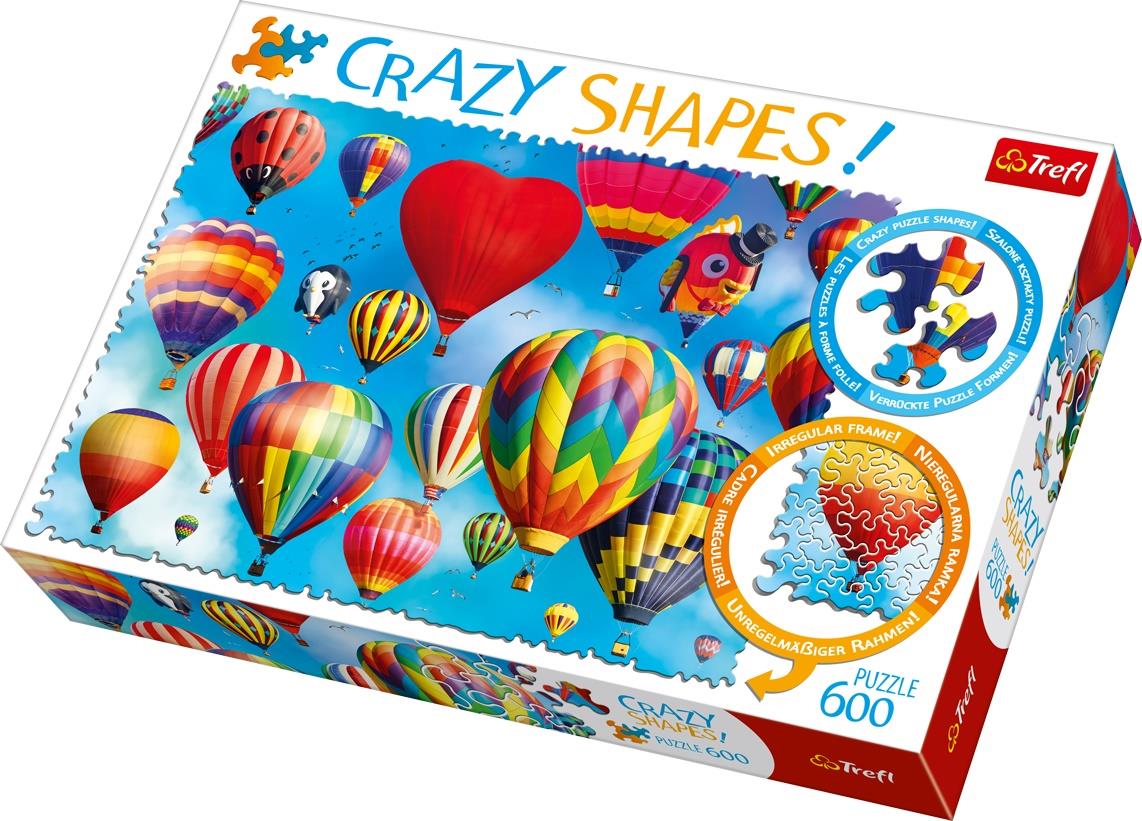 Trefl Puzzle 11112 Colourful Balloons 600 Parça Puzzle 