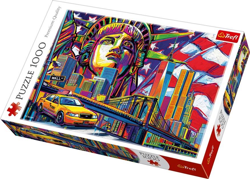 Trefl Puzzle 10523  Colours Of New York 1000 Parça Puzzle