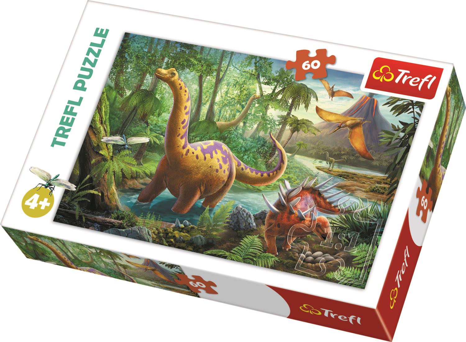 Trefl Çocuk Puzzle 17319 Dinosaur Migration 60 Parça Puzzle