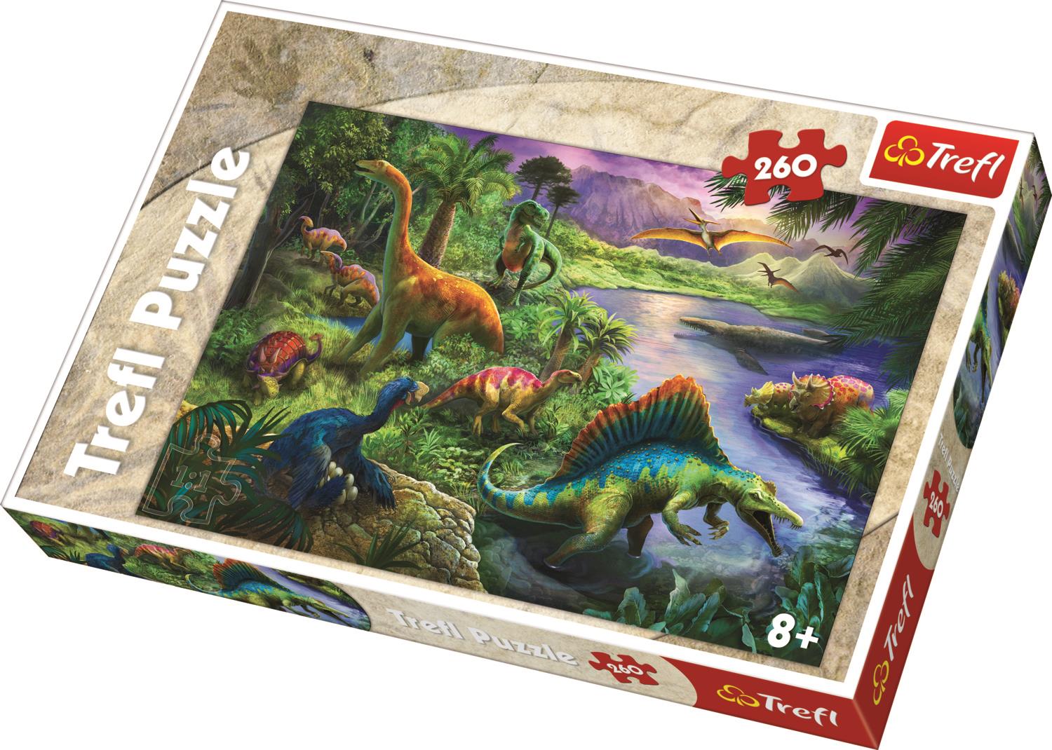 Trefl Çocuk Puzzle 13214 Dinosaurs 200 Parça Puzzle