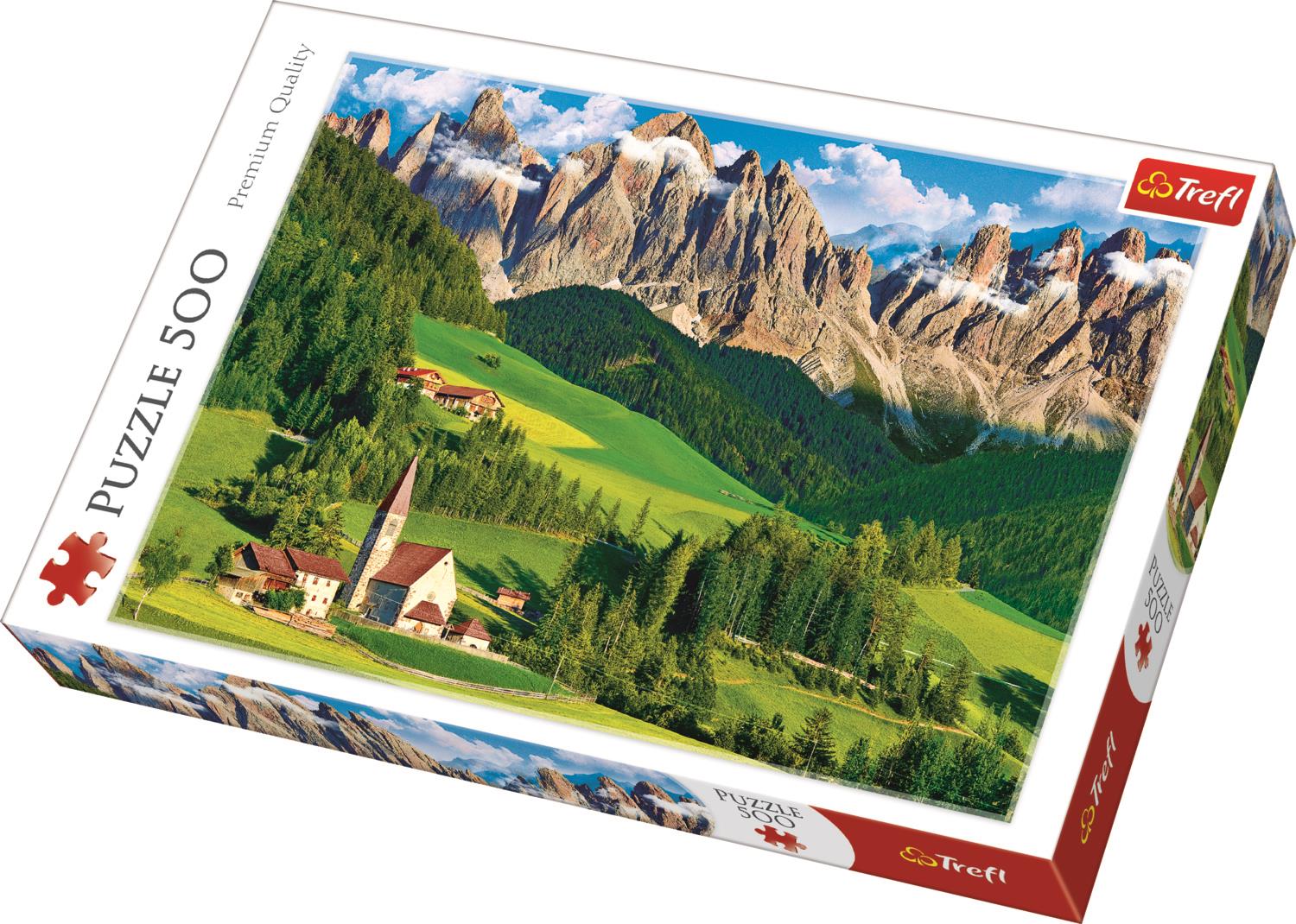 Trefl Puzzle 37189 Dolomites, Italy 500 Parça Puzzle