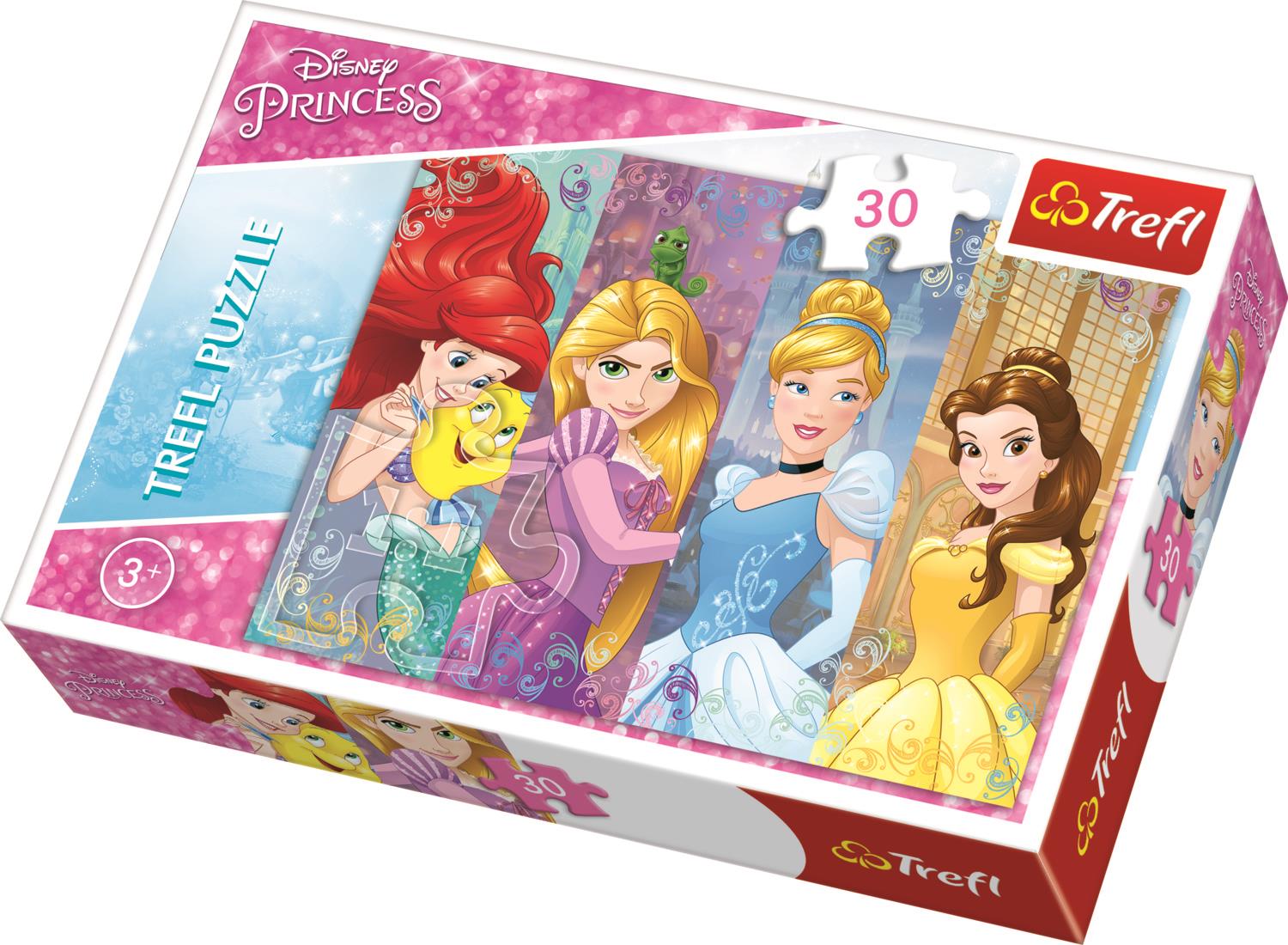 Trefl Çocuk Puzzle 18205 Fairytale Princess, Disney 30 Parça Puzzle