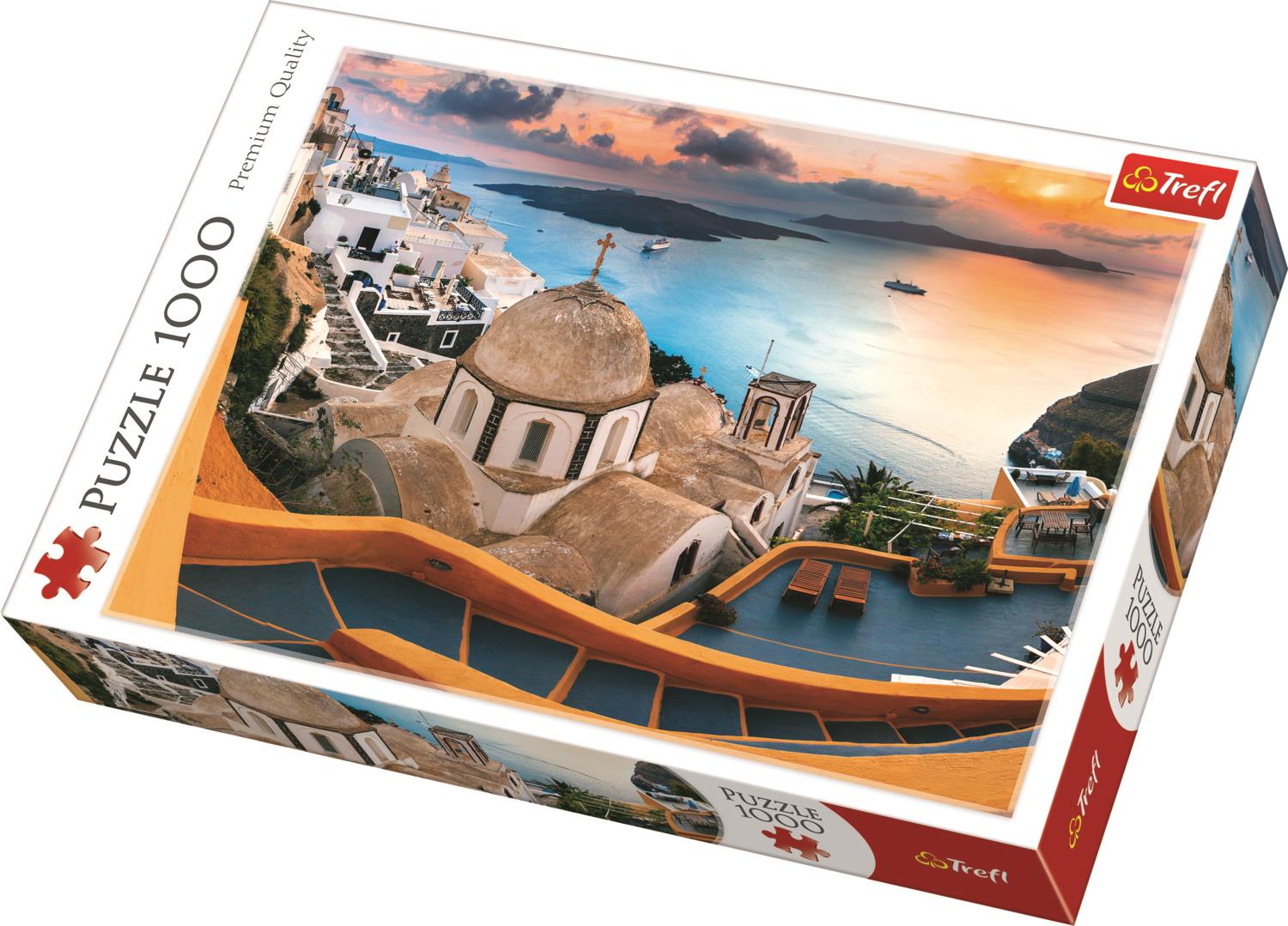 Trefl Puzzle 10445 Fairytale Santorini 1000 Parça Puzzle