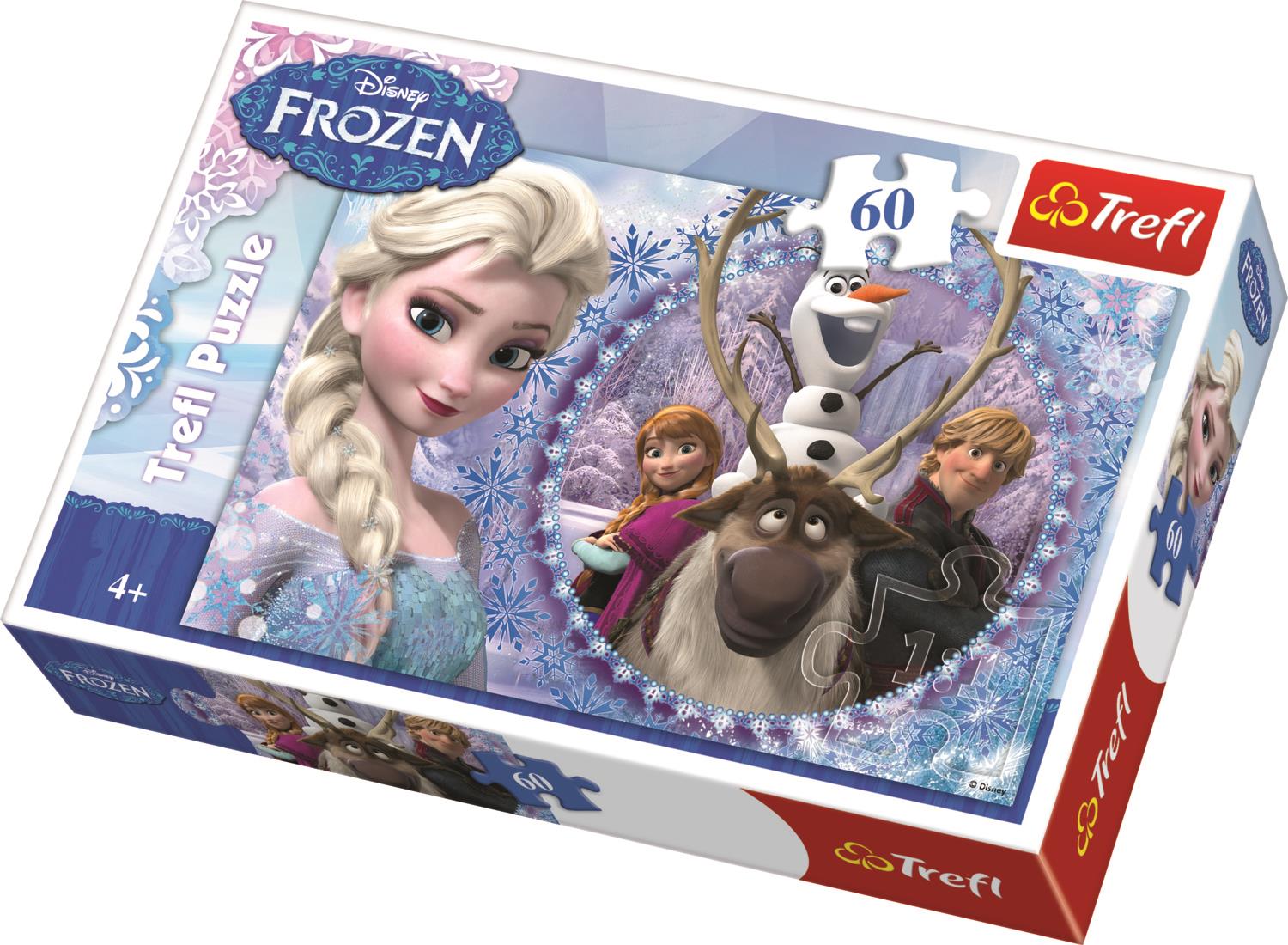 Trefl Çocuk Puzzle 17275 Frozen Friend From The Frozen Land, Disney 60 Parça Puzzle