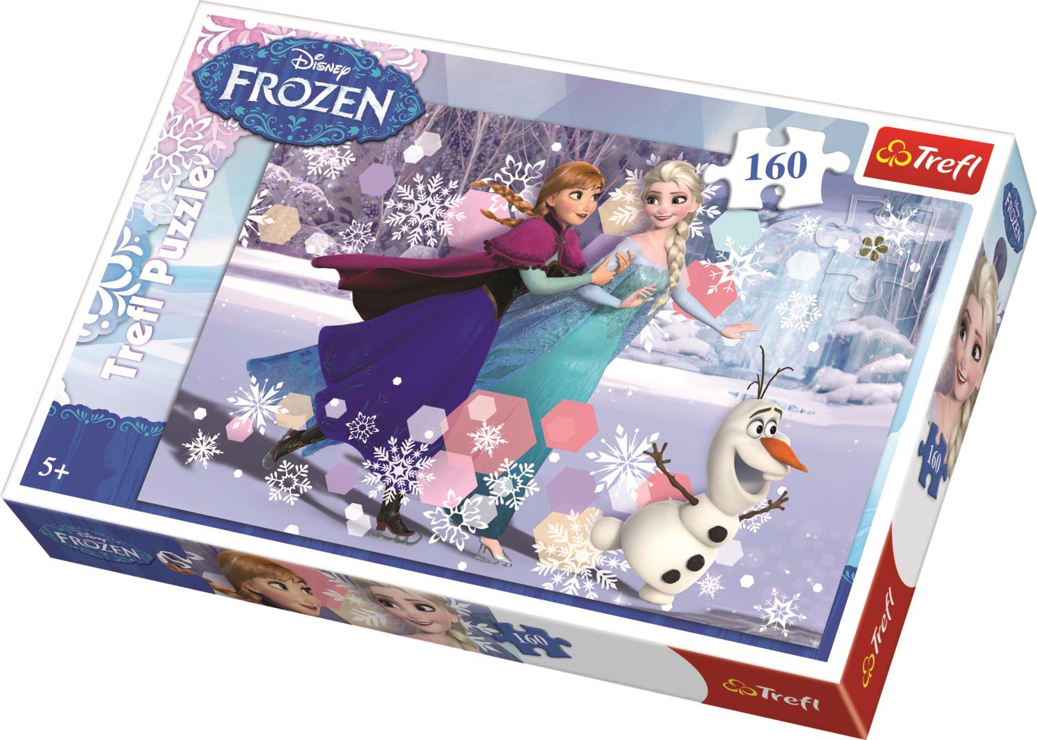 Trefl Çocuk Puzzle 15317 Frozen Ice Skating, Disney 160 Parça Puzzle