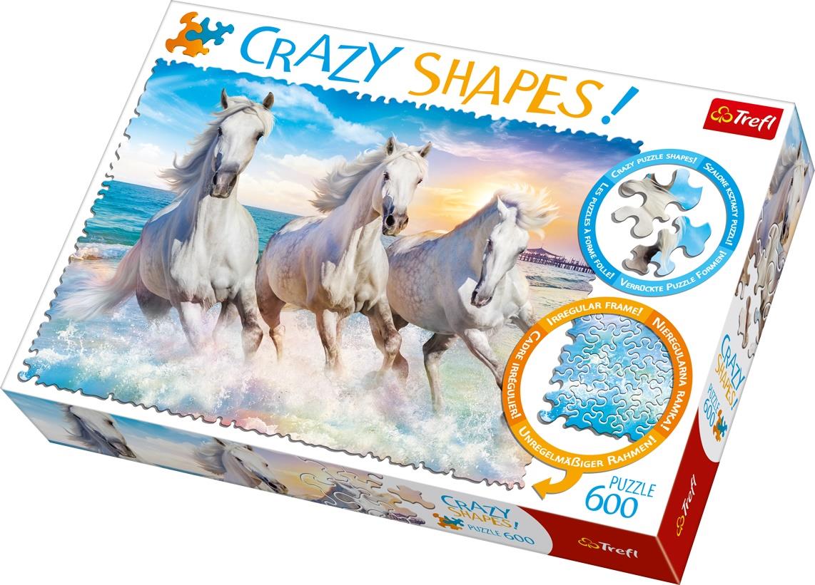 Trefl Puzzle 11111 Galloping Among The Waves 600 Parça Puzzle 