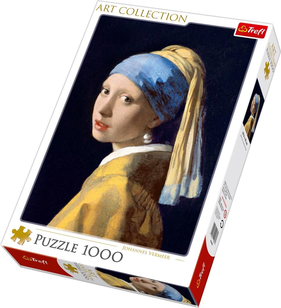 Trefl Puzzle 10522 Girl With A Pear Earring, Johannes Verm 1000 Parça Puzzle